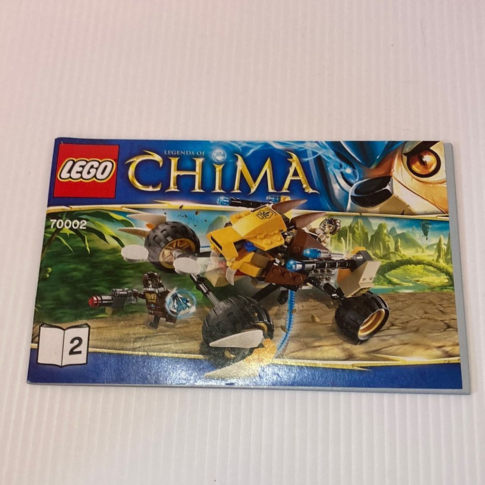 LEGO 70002 Legends‎ of Chima Instruction Booklet